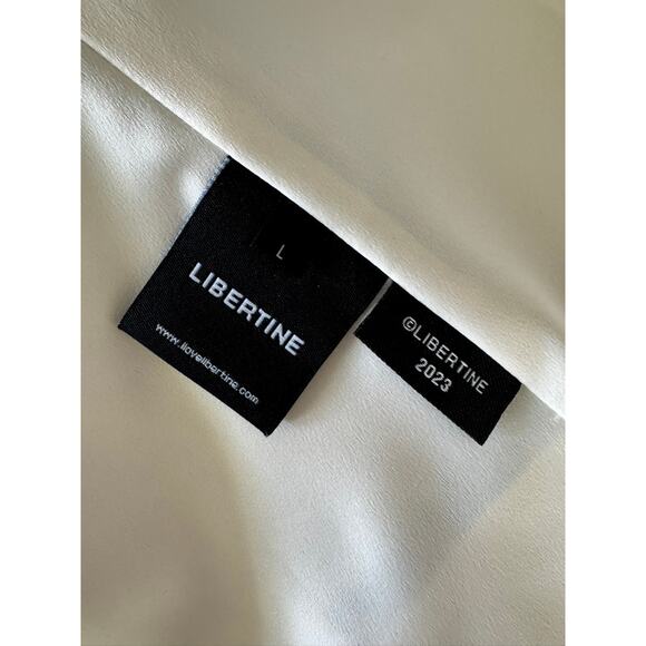 LIBERTINE BLUE PASTORAL LONG SILK JACKET - Picture 14 of 14